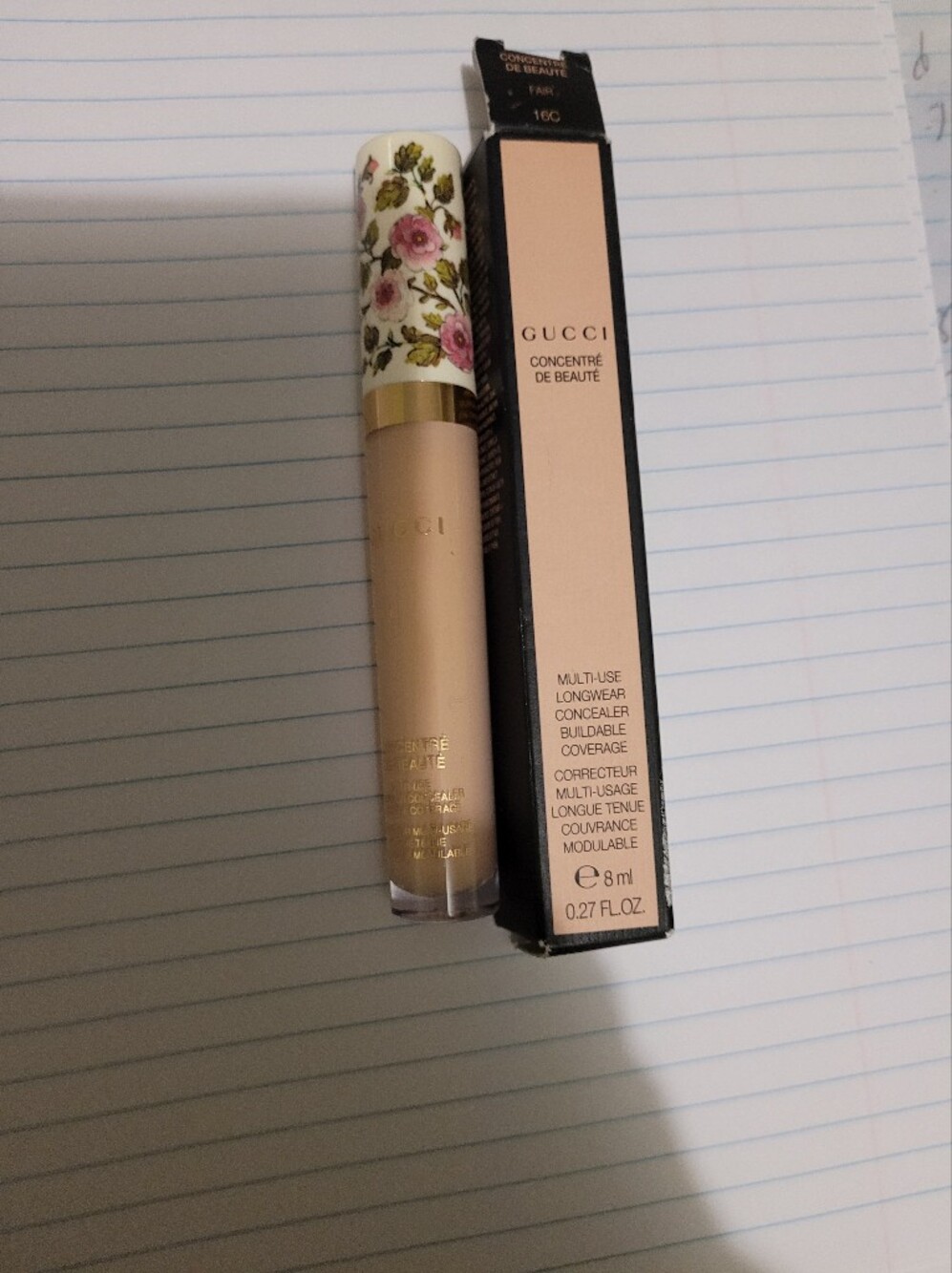 🙈Gucci Multi-Use Longwear Concealer- Fair 16C BNIB
